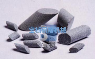 棕剛玉斜圓柱